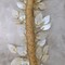 Handcrafted 4FT Capiz Shell Garland - Elegant Ethereal Costal Home Decor, Christmas Gift Coastal - Holiday Tee